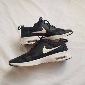 Womens Nike Air Max Thea Black White Sneakers